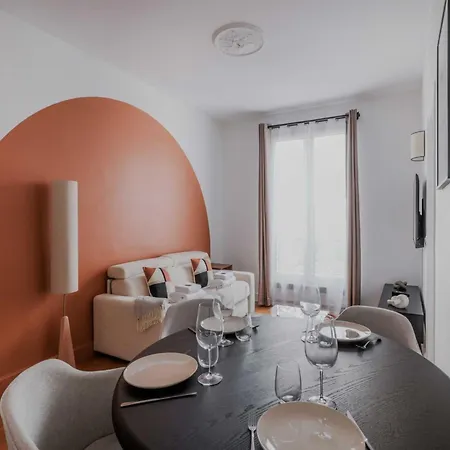 Parisian Charm Elegant 1-bedroom 파리