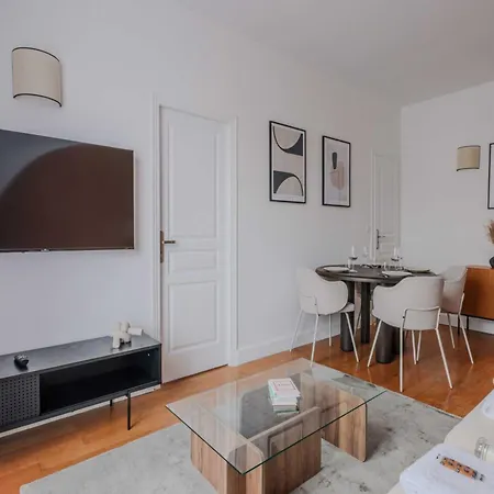 Parisian Charm Elegant 1-bedroom 아파트 파리